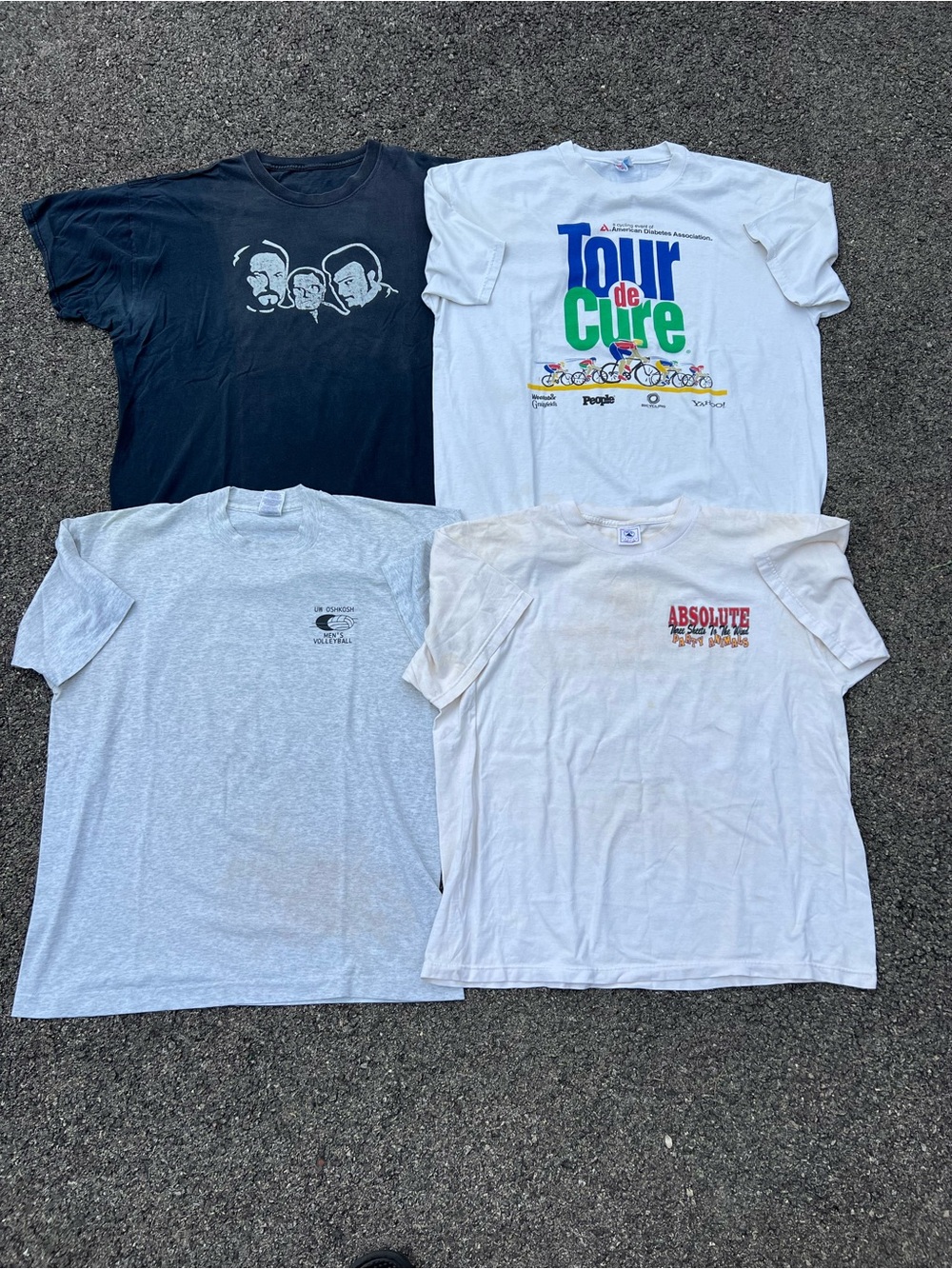 Vintage Men’s Graphic Tee Bundle